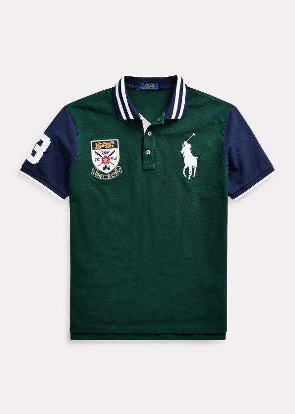 Polo Ralph Lauren Rowing-Crest Big Pony Polo Shirt Herre Danmark (RAOLS4208)